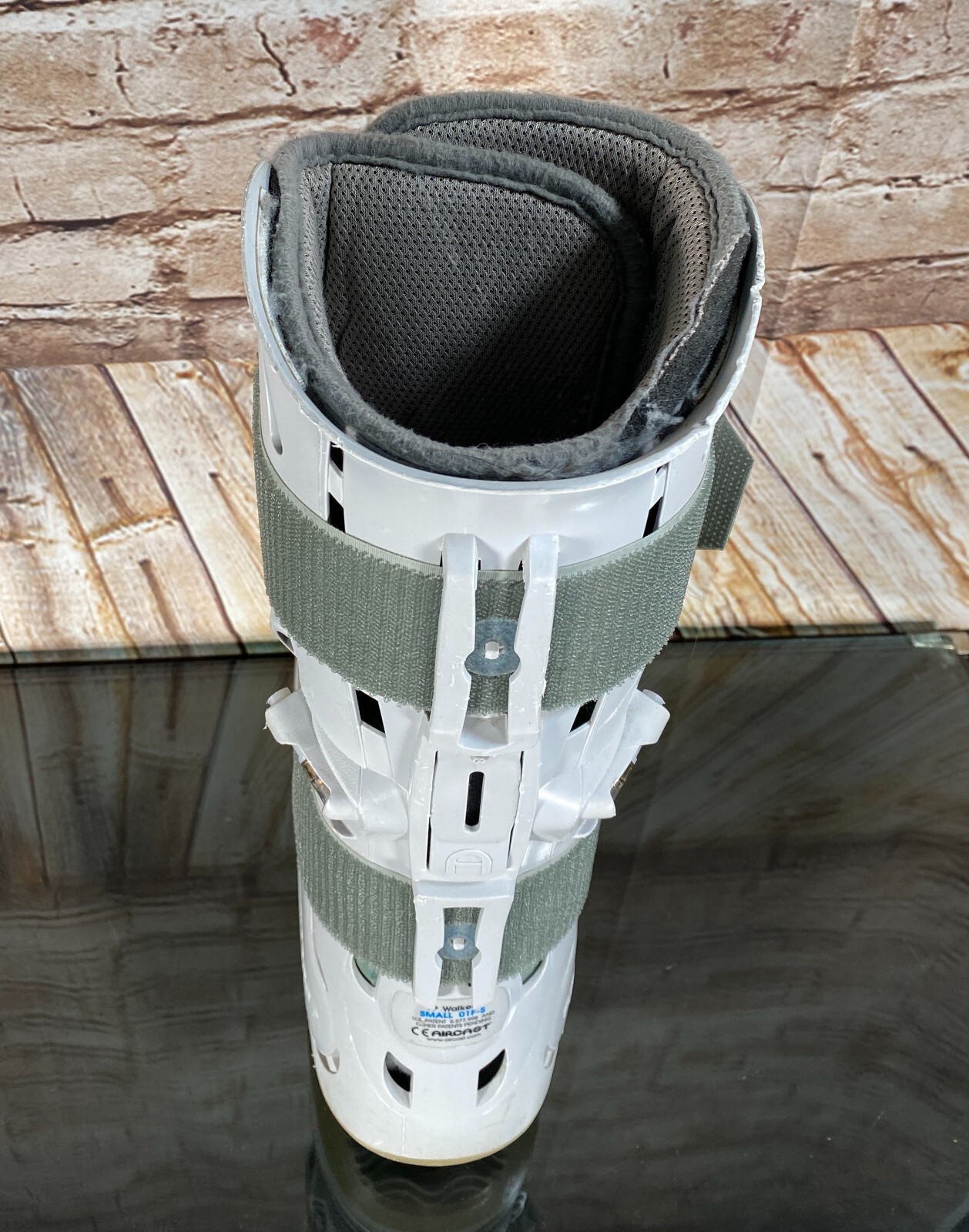 Aircast FP Walker Small Foam Pneumatic Ankle Walking Boot Air Cast Brace Support