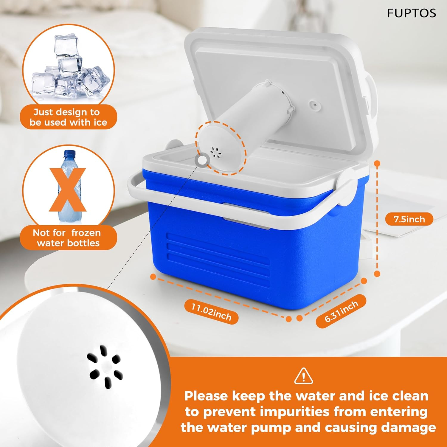 Cold Therapy Machine, Ice Machine for Knee and Shoulder after Surgery, Digital T