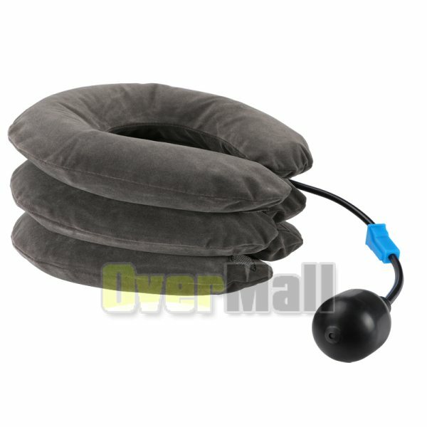 USA Cervical Neck Traction Device Inflatable & Adjustable Neck Stretcher Pillow