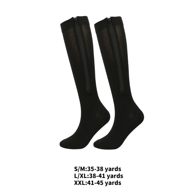 Support Legwear Socks with Stretch Fabric for Walking Commute Days