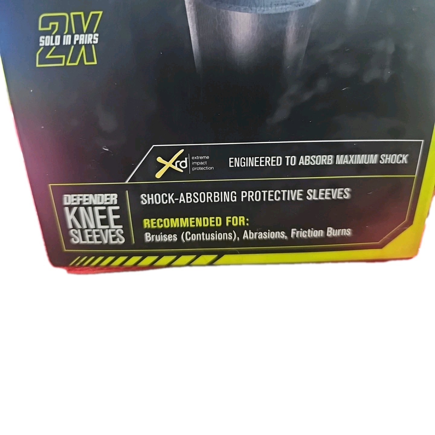 DonJoy Performance Defender Compression Support Knee Pads (Pair) Small SIZE