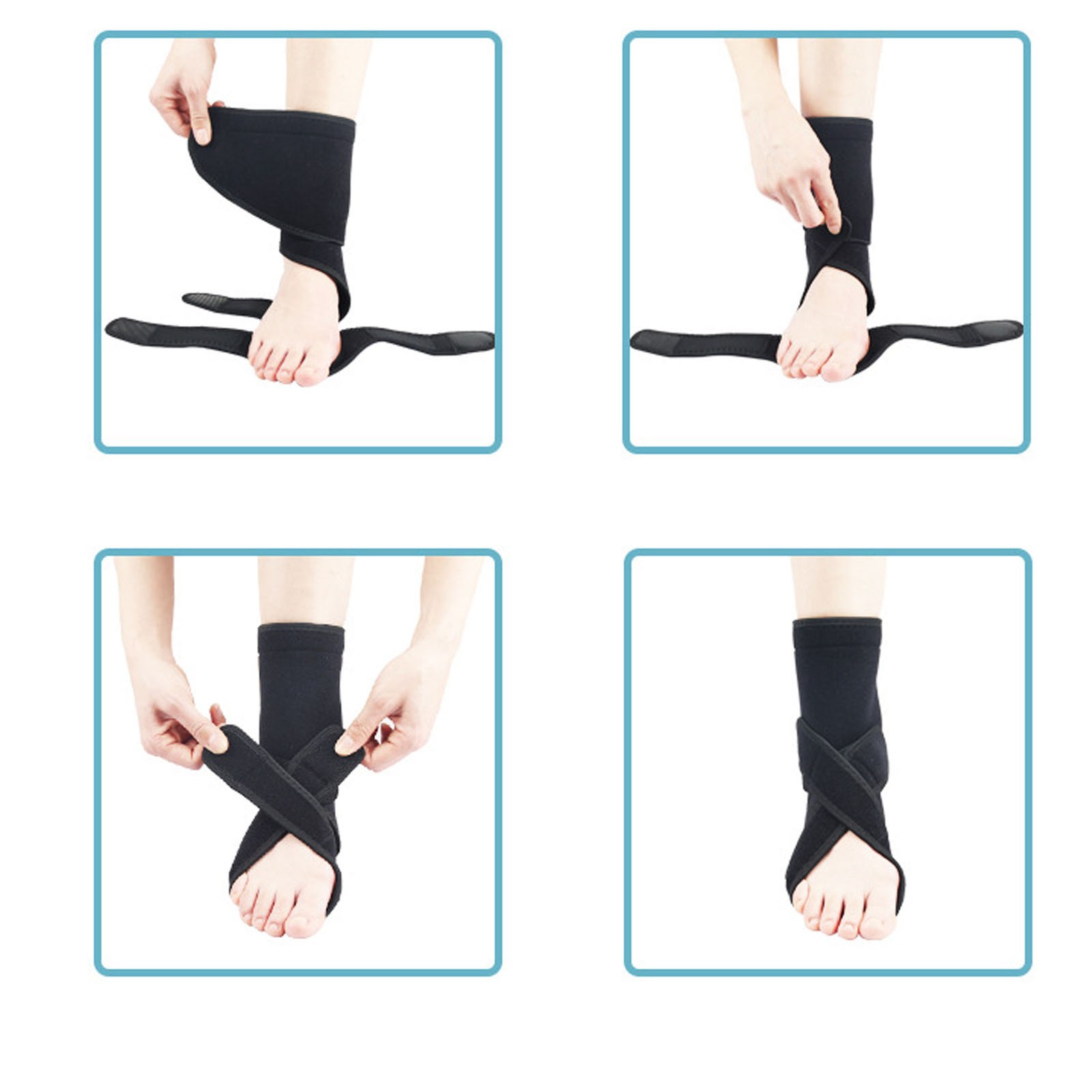 Drop Foot Brace Adjustable For Walking Suitable For All Sizes