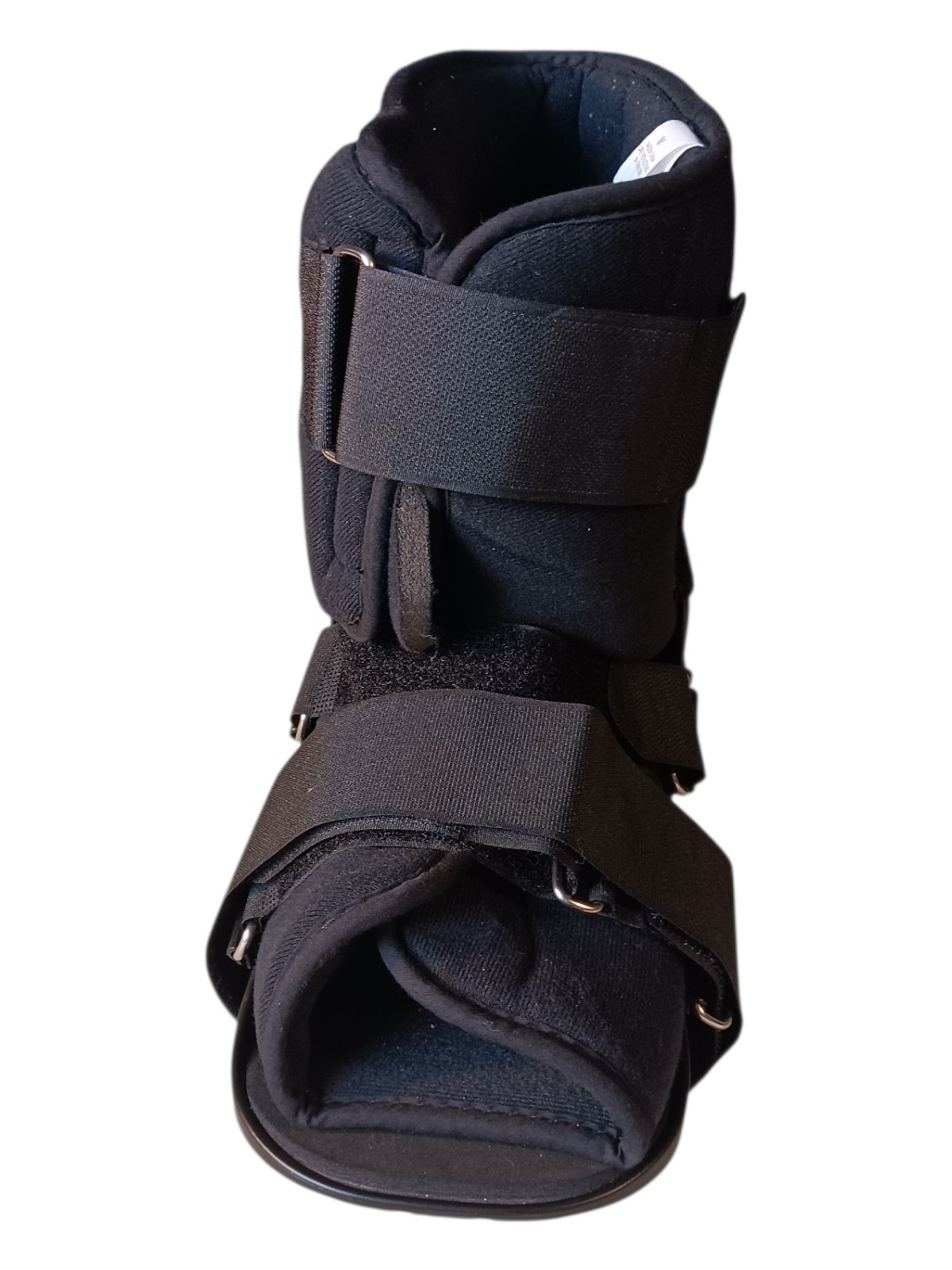 Walking boot for ankle & foot Fractures injuries Size Medium black adjustable