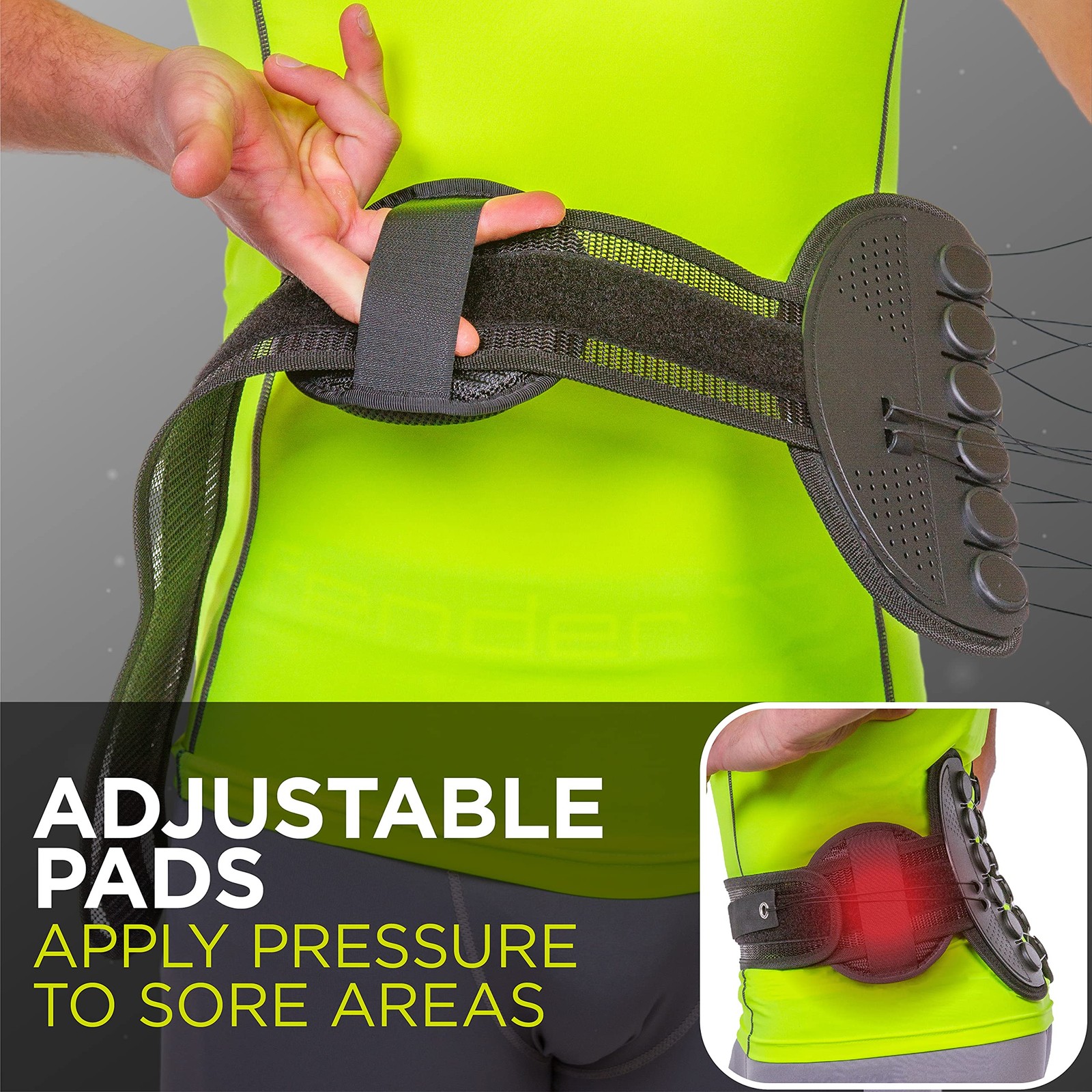 SI Joint Belt – Sacroiliac Compression Back Brace for Sacral Dysfunction, Coc…