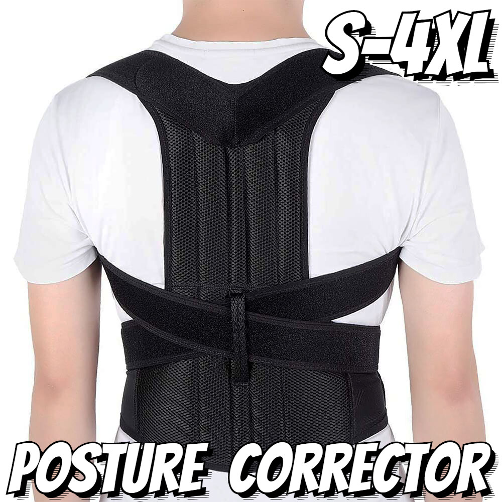 Fajas Correctora De Postura Faja Ortopedicas Para Hombres La Espalda Talla S-4XL