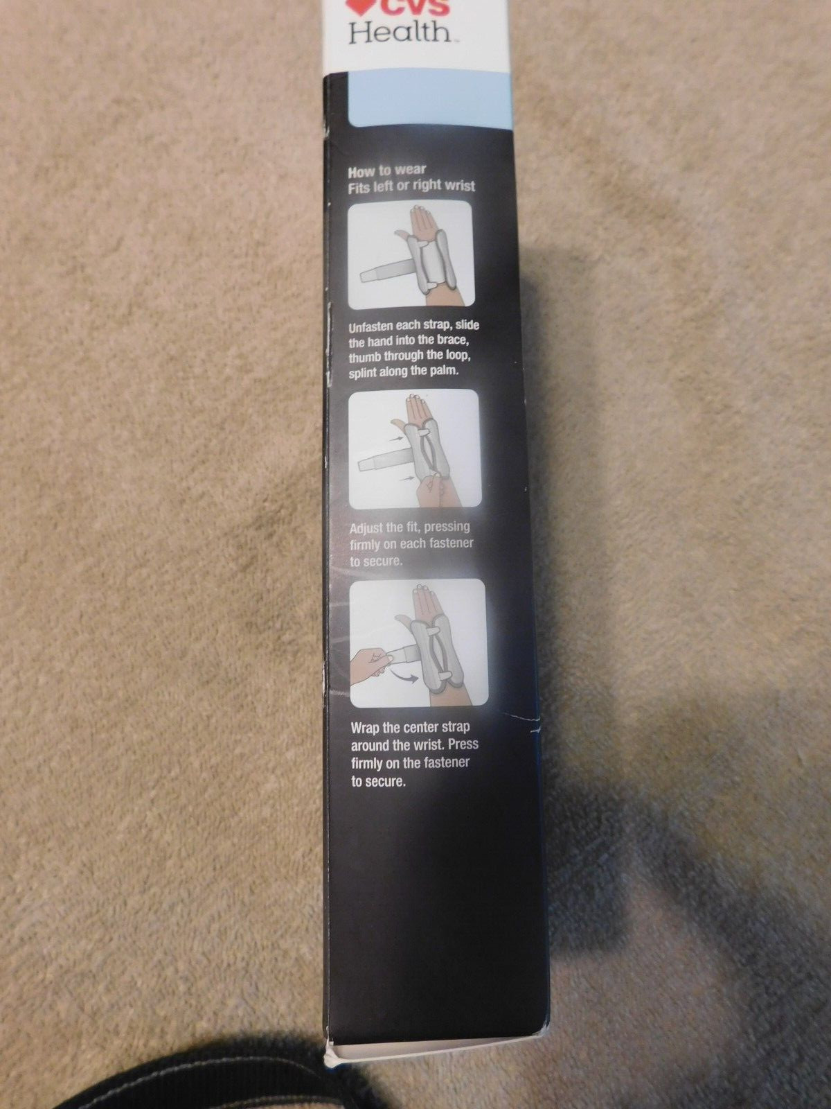 DELUXE STABILIZING BRACE, WRIST, FIRM SUPPORT, LG/XL