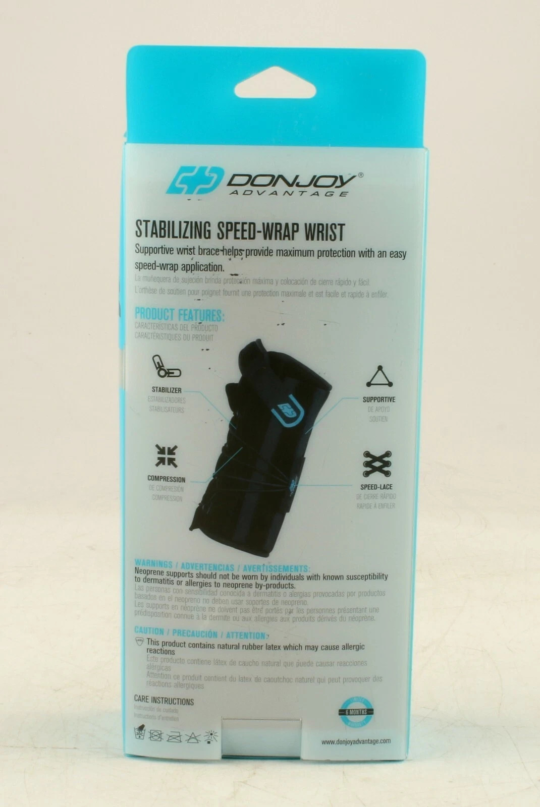DonJoy Elastic Wrist Stabilizing Right X-Large BEL-DA161WB01-GRY-XL-R