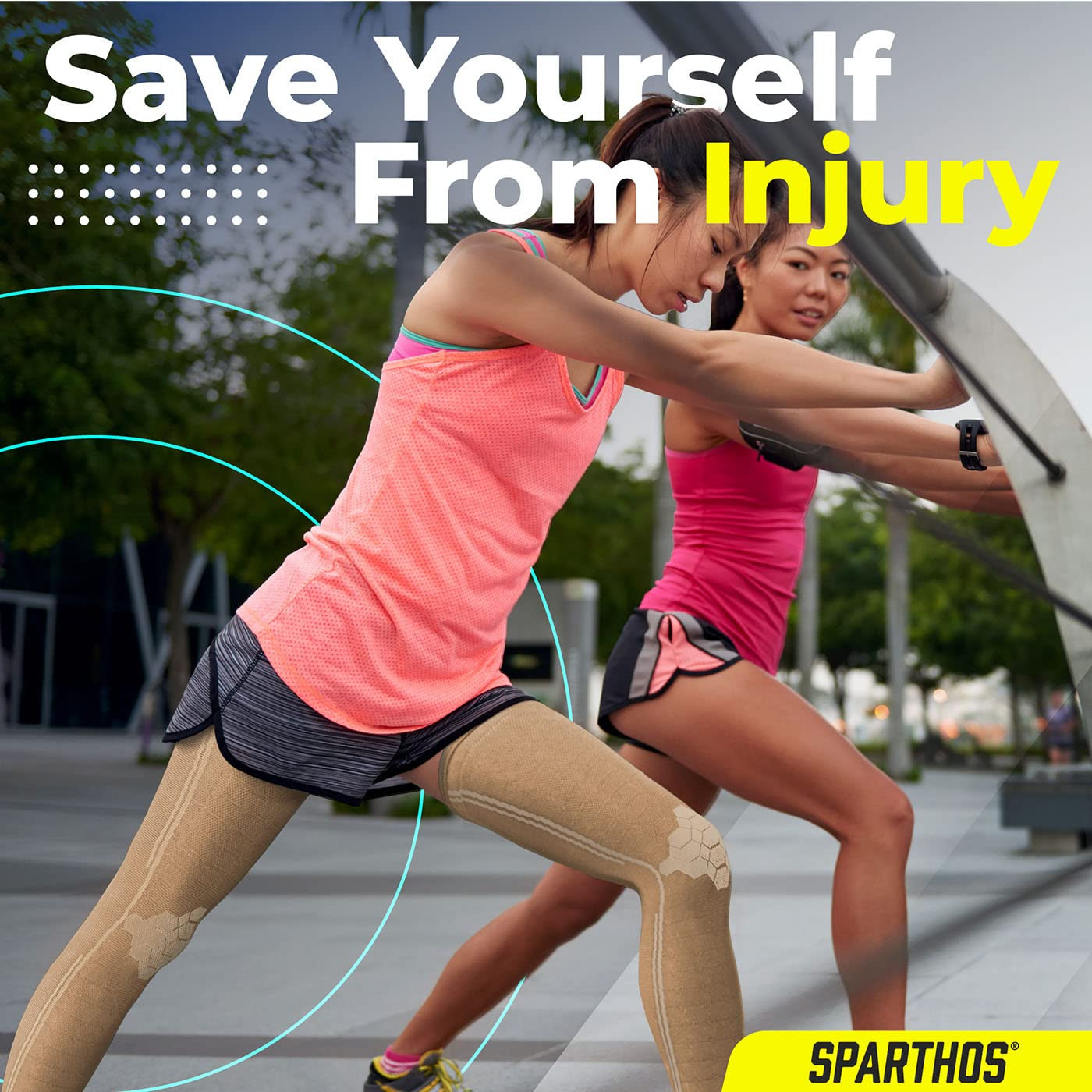 Leg Compression Sleeves – Aid in Recovery and Support Active Lifestyle – Innovat