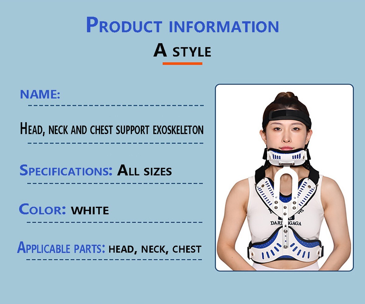 Medical-grade cervical traction, cervical spine support, pain relief treatment