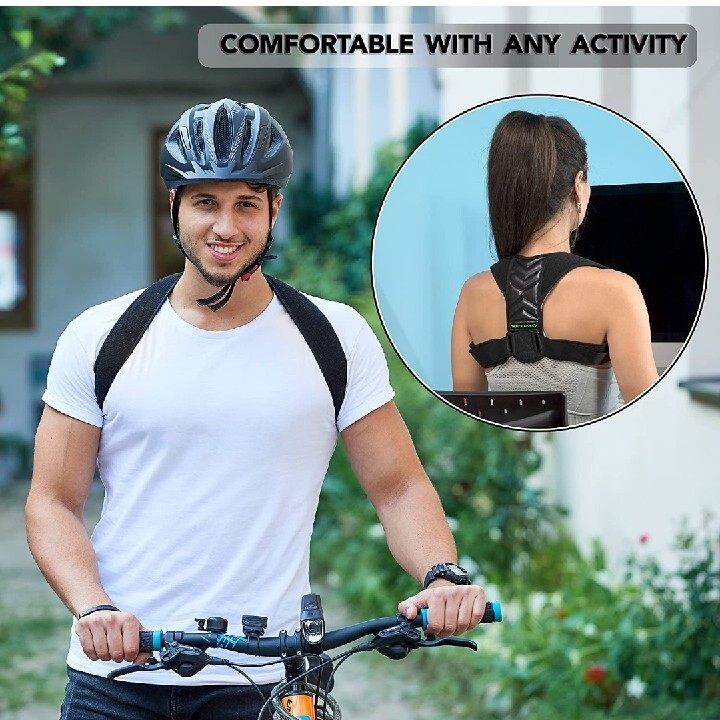 Posture Corrector Back Brace for Women and Men Back Straps For Perfect Posture A