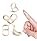 Oval Finger Splint 8 pcs, Finger Splints for Arthritis, Mallet Finger, Trigger F