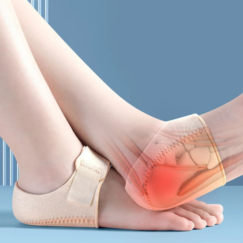 Fasciitis Socks Worn in Shoes Thin Heel Spur Foot Skin Care Protector Heel Sleev