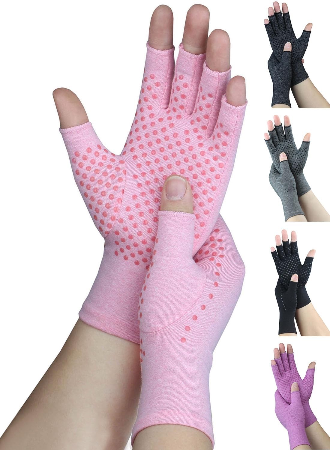 Big Mango Compression Arthritis Gloves for Women Men, Hand Compression Gloves…