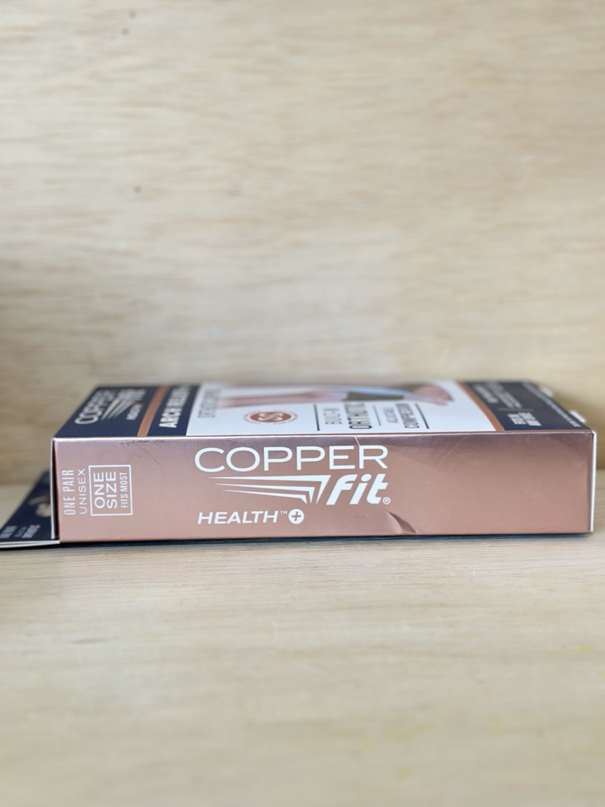 Copper Fit Health Unisex Arch Relief Plus with Built-In Orthotic Support – Black