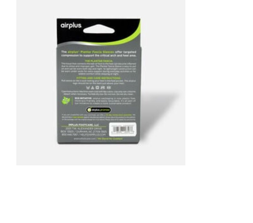 Airplus Plantar Fascia Sleeve S/M Women’s 5 – 10 Men’s up to 8 (1 Pair)