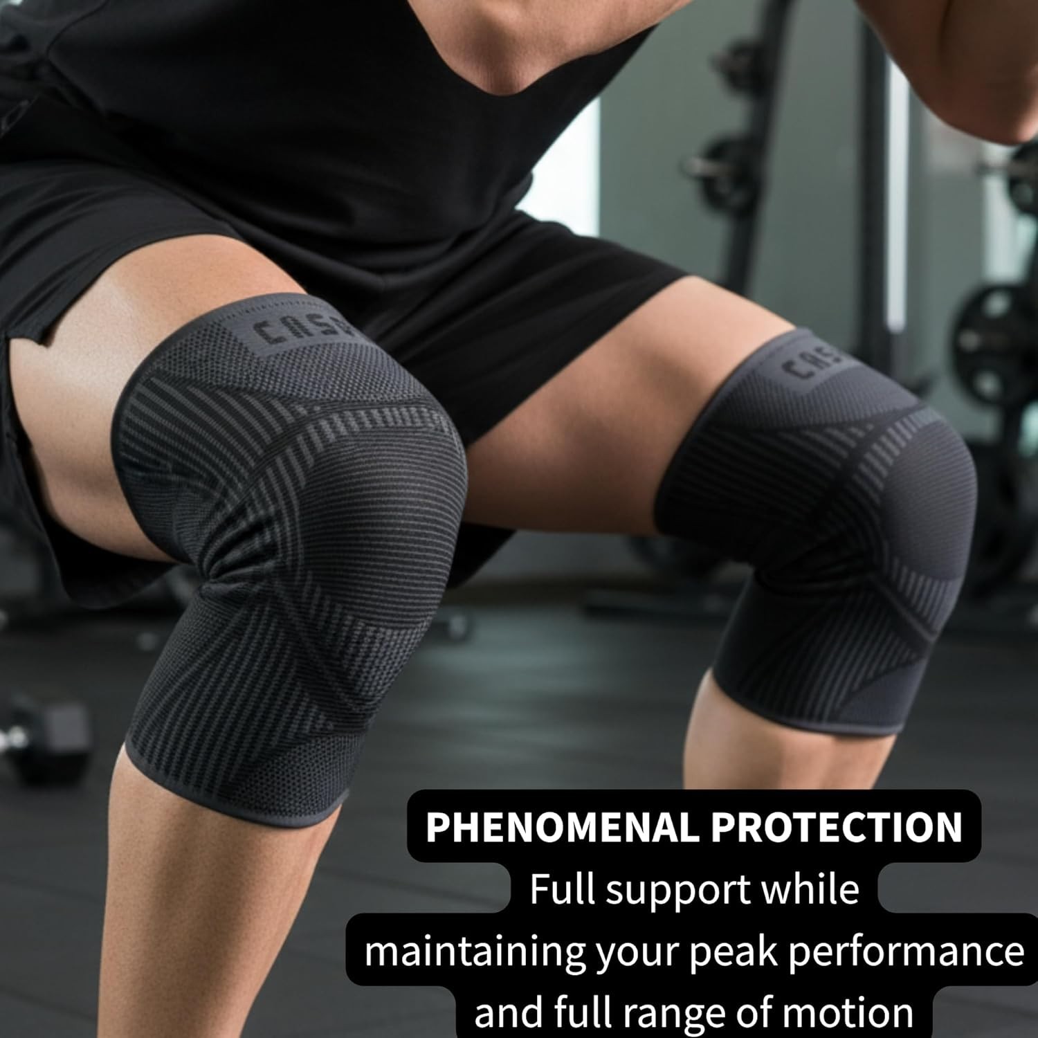 2 Pack Knee Brace for Meniscus Tear Support Joint Arthritis Patella Stabilizer