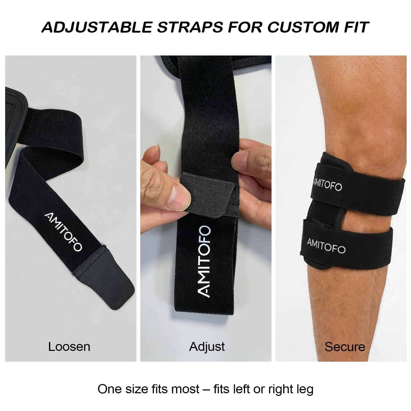 Adjustable Sciatica Pain Relief Brace with Dual Pressure Pads | Compression Wrap