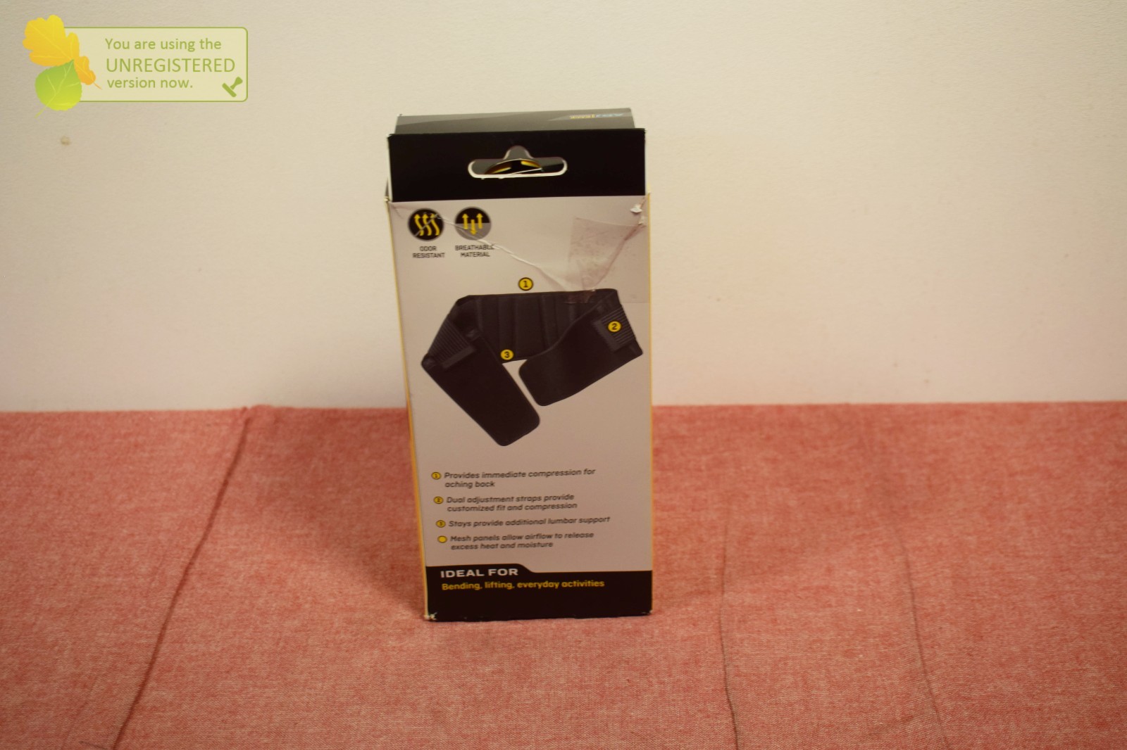 FUTURO Comfort Compression Back Support, Adjustable Deluxe Back Brace
