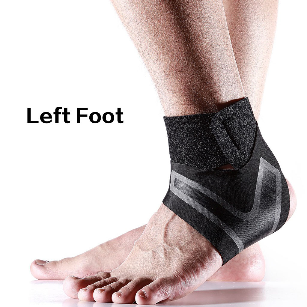 Ankle Brace Support Compression Sleeve Plantar Fasciitis Pain Relief Feet Wrap