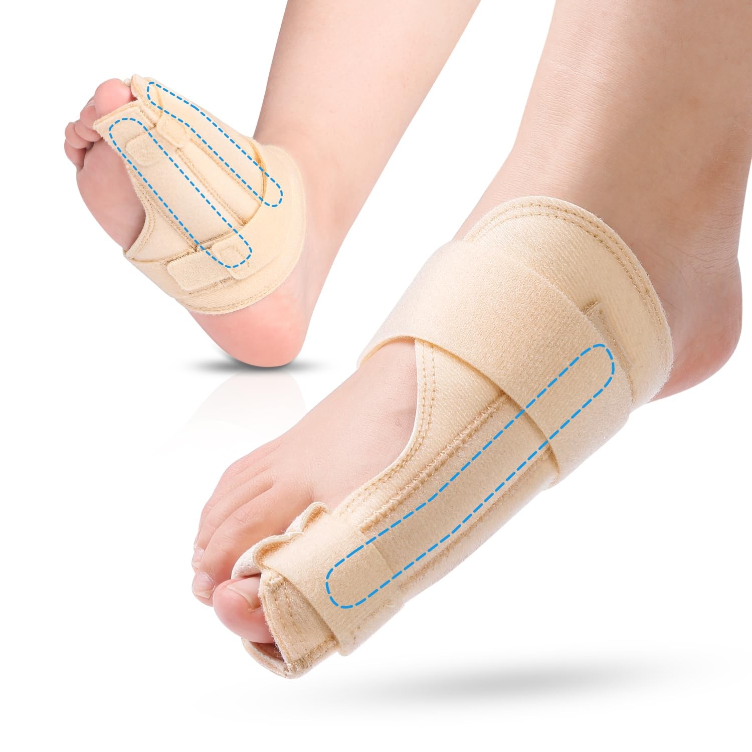 Big Toe Splint for Women & Men, Broken Big Toe Support Brace for Fracture Fix…