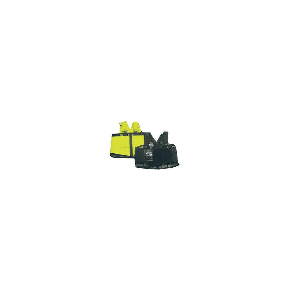 OK-1 OK-250SXL Back Support,Black,Elastic,Mesh,XL 3RVE3