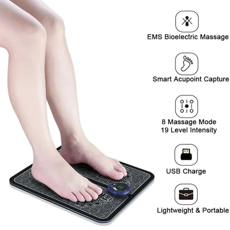 New 2025 Ems Foot Nooro Neuropathy Feet for Circulation and Pain Relief