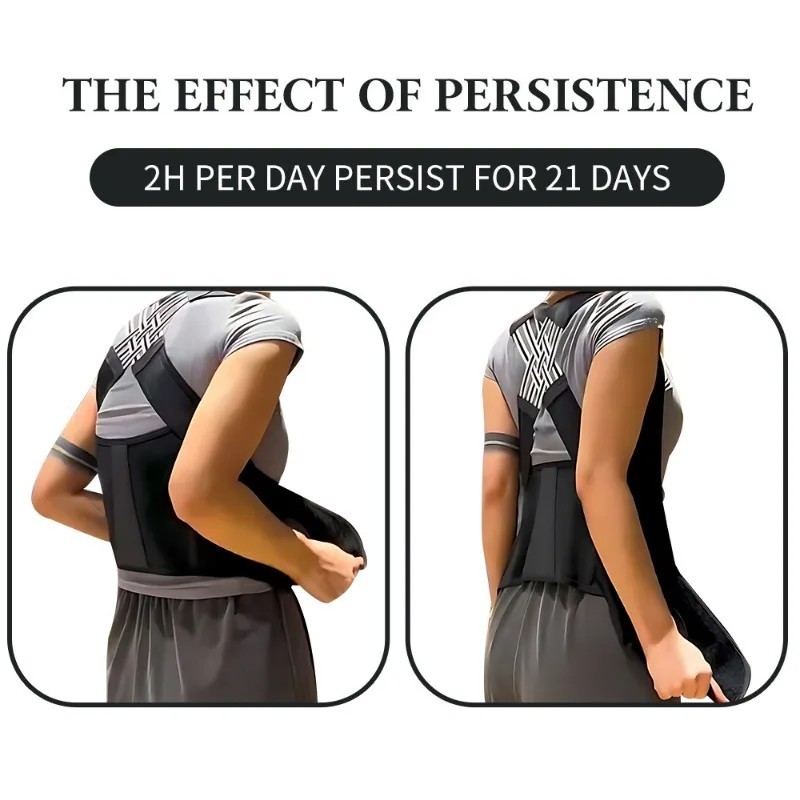 Posture Corrector for Women and Men,Back Brace Shoulder Straightener Adjustable