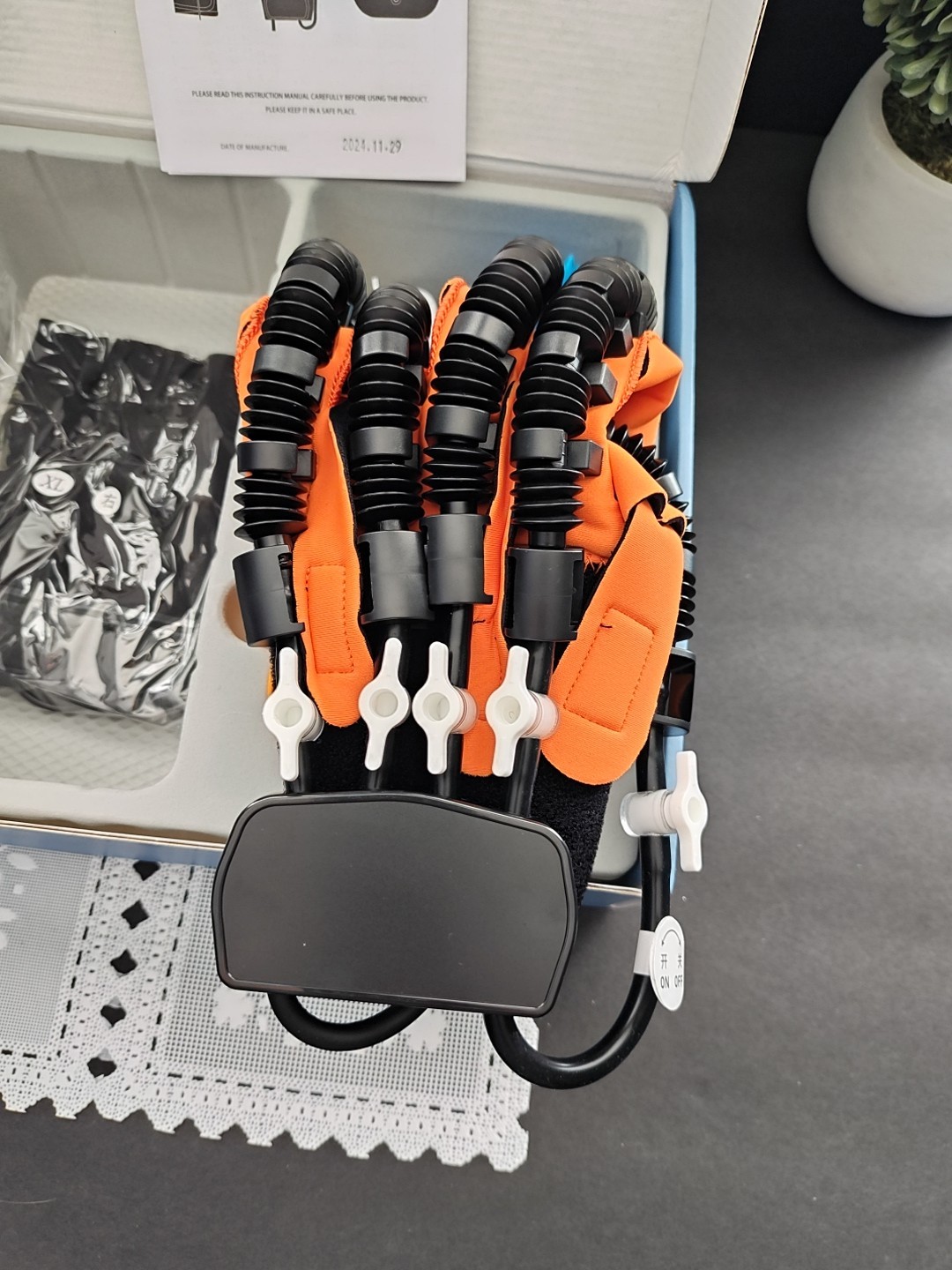 Hand Function Rehabilitation Training Device for Left hand Extra Large