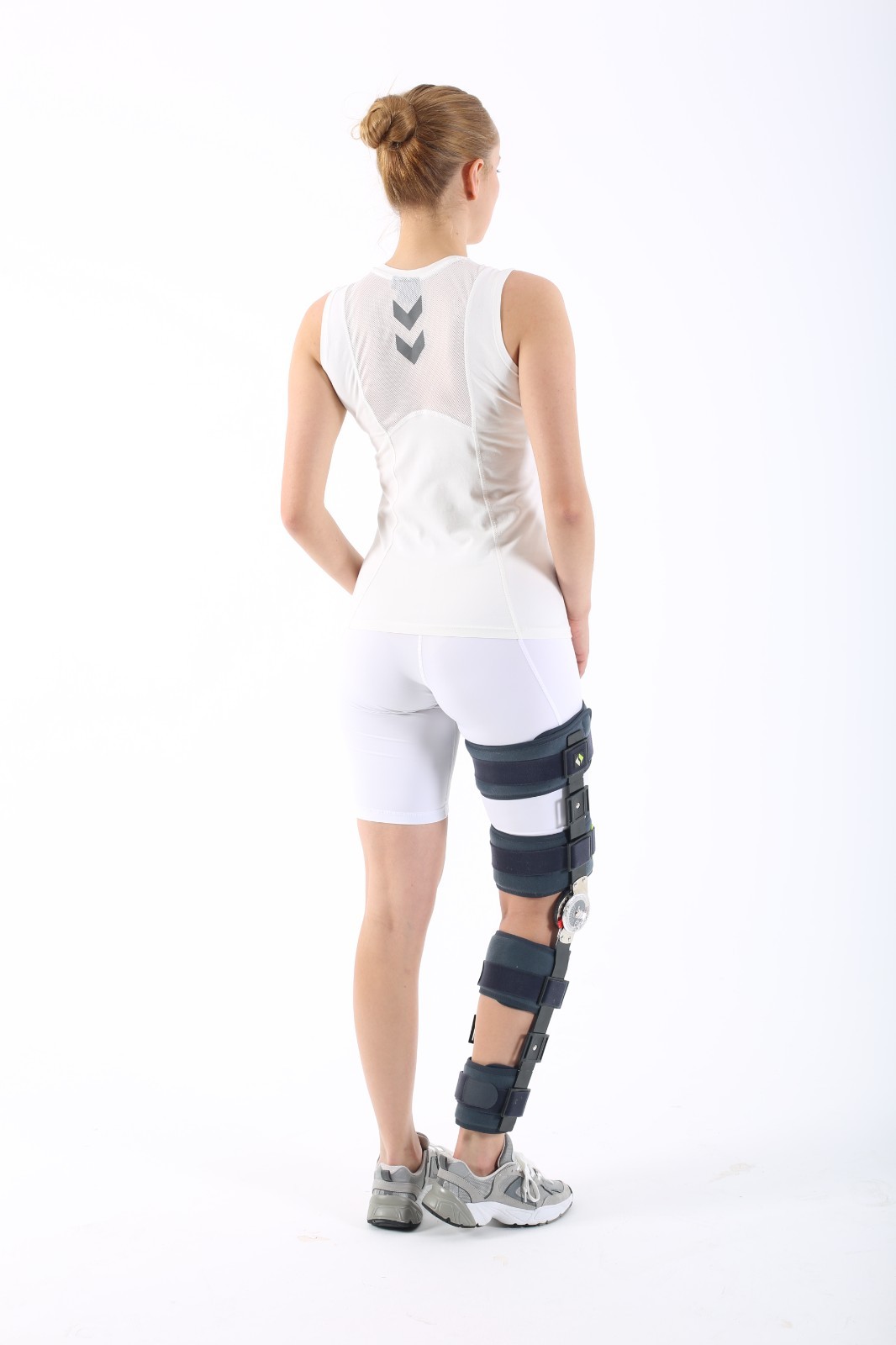 SUPPORTLİNE Adjustable Angle Knee Brace Hinged Support for Injury Surgery &Rehab