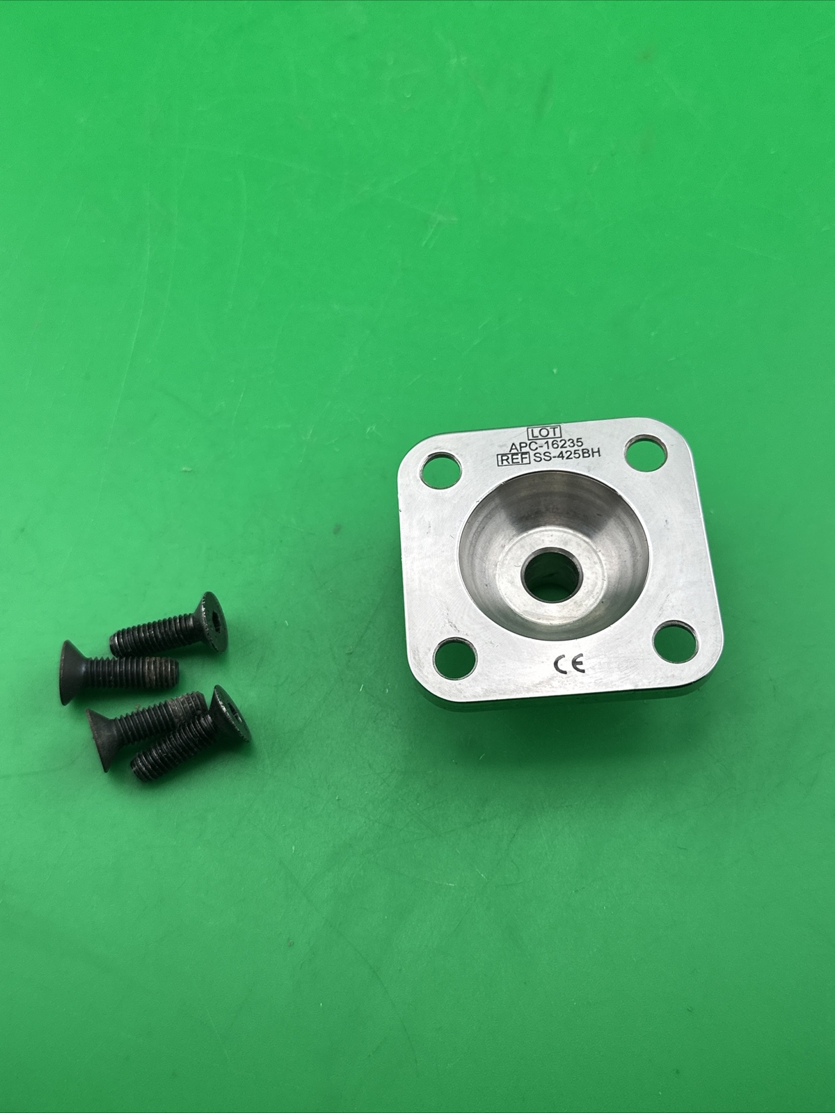 Apc Prosthetic 4 Hole Plate. Prosthetic, Adapter, Component, Part
