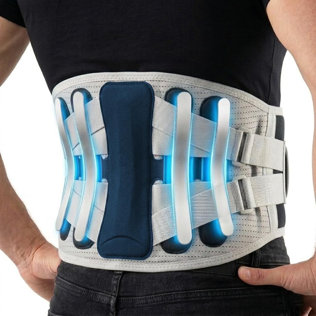 Back Brace for Lower Back Pain Relief from Herniated Disc, Sciatica & Scolios…