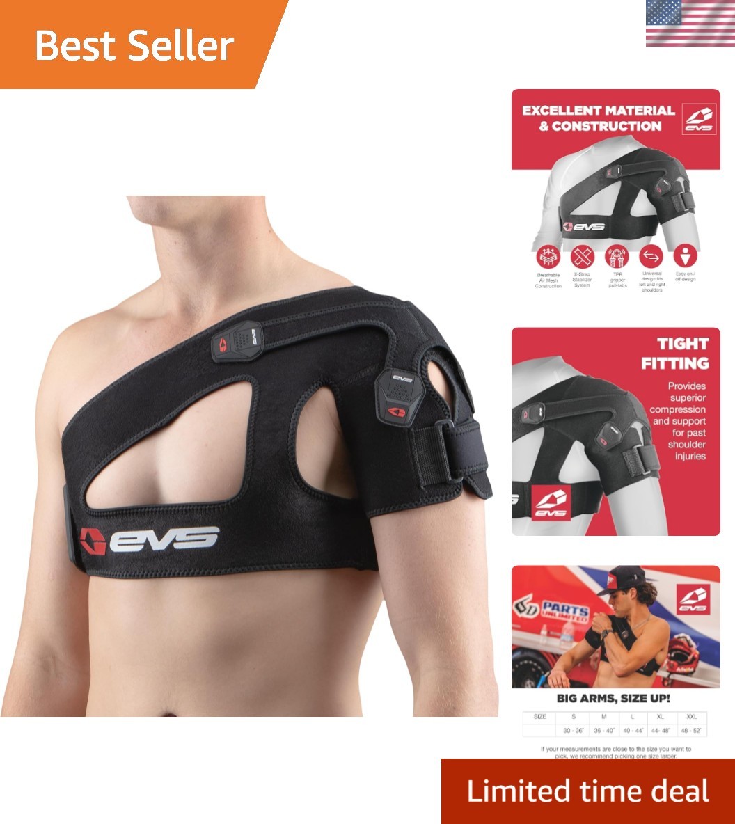 Men’s SB03 Shoulder Brace – Enhanced Stability & Comfort for Sports Injury, XXL