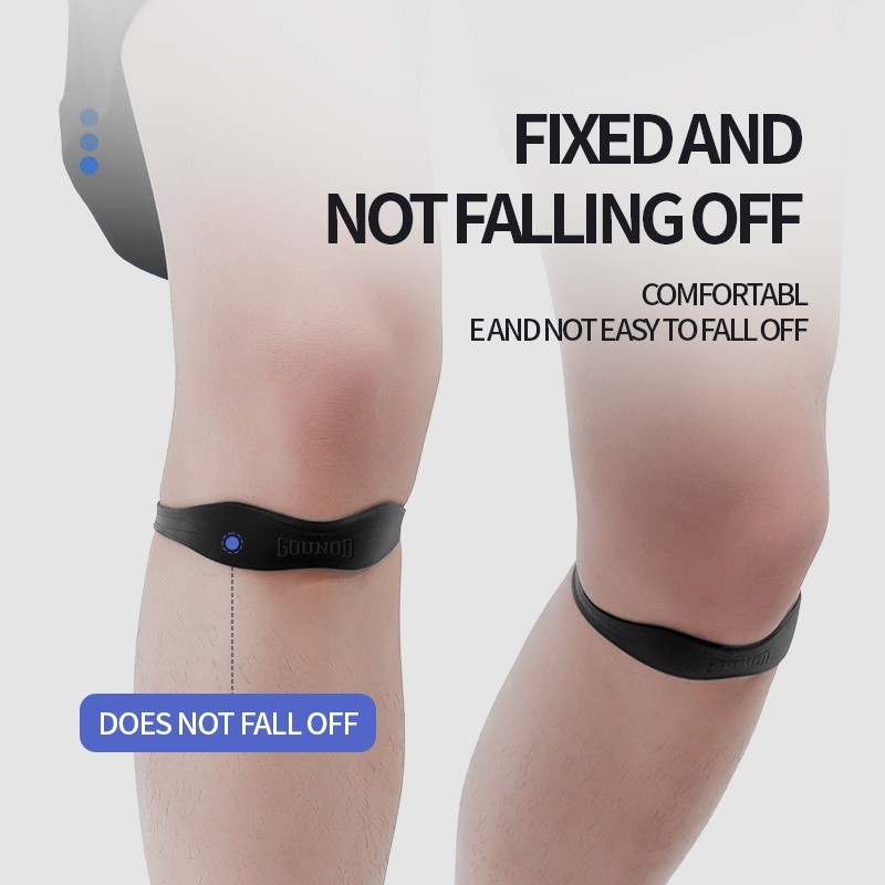 2x Knee Sleeves Copper Silver Compression Brace Support Sport Joint Injury Gel