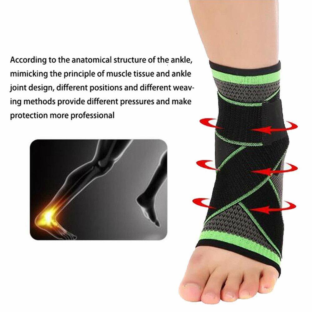 Dr A-Z Compression Foot Socks for Men & Women 2PCS – Arch Support, Heel Spurs- B