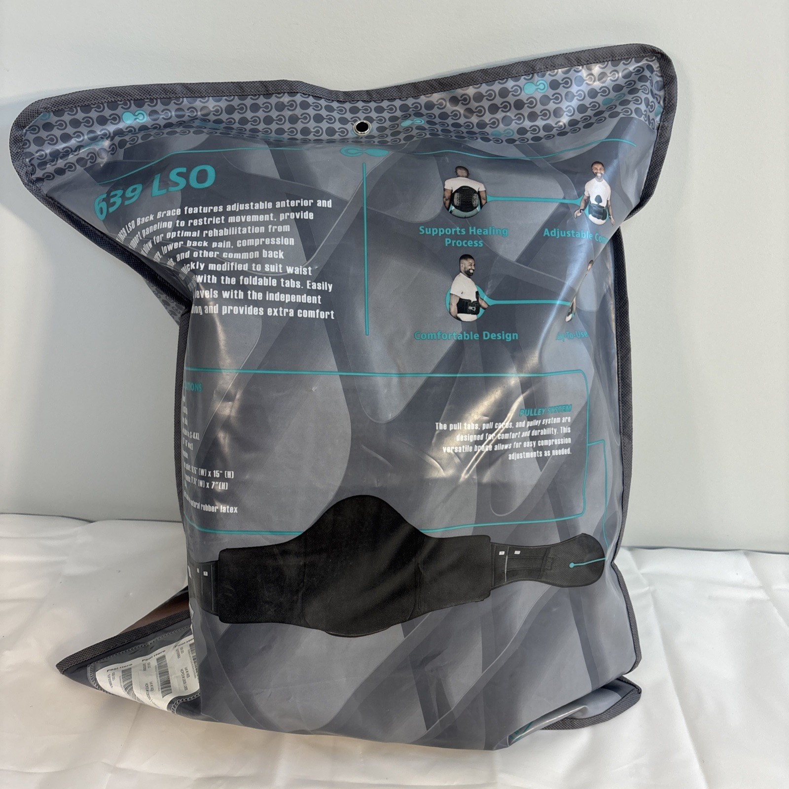 Lumbar Support Brace Coretech By Vive Health 639 LSO