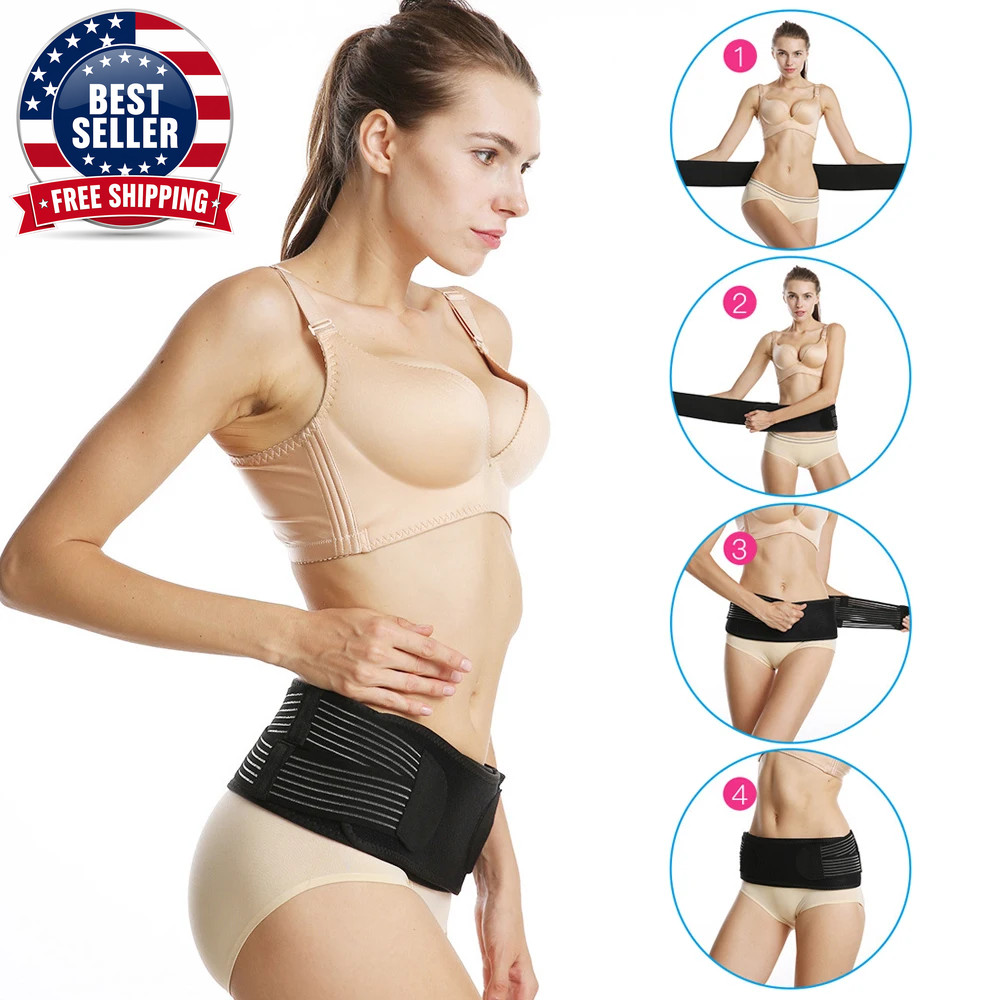 1PC Si Joint Dysfunction Back Brace Trochanteric Belt, Sacroiliac Hip Brace for