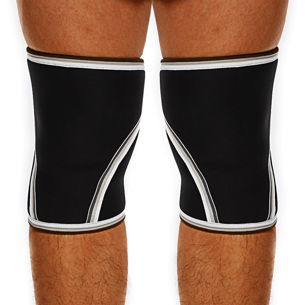 Knee Sleeves Support Compression Weightlifting 7mm Neoprene Sleeve Squats Brace