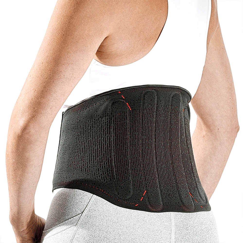 Donjoy Lumbar Band Corset with Lumboforce Sticks 1 Orthopedic Brace Black