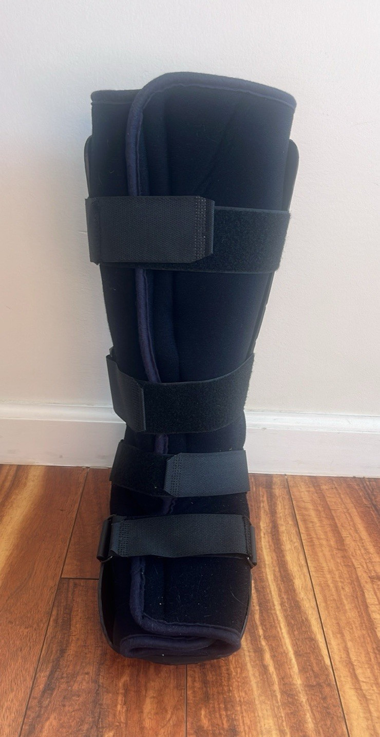 barely Used Nextep Black Adjustable Walking Boot
