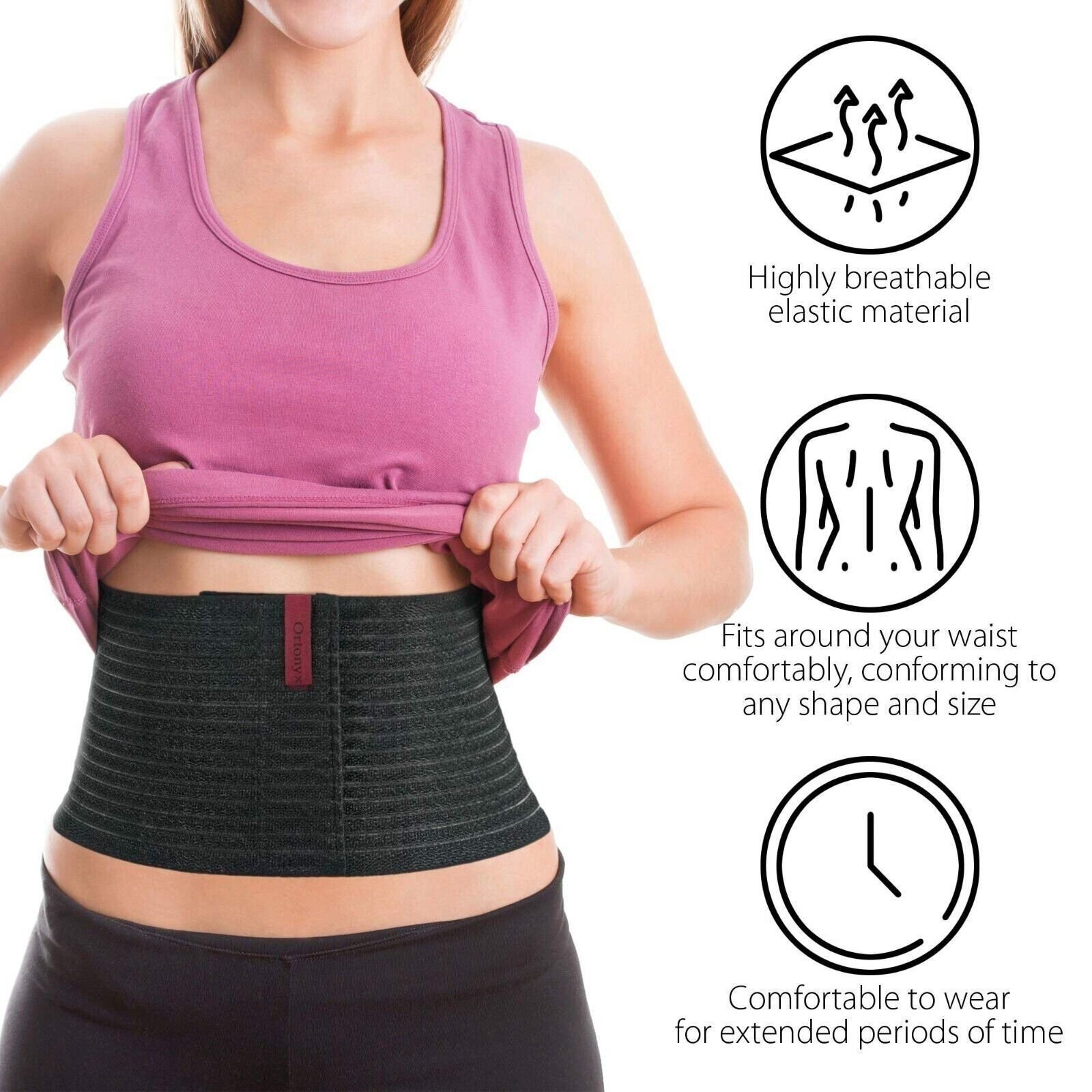 6.25″ Abdominal Binder / Postpartum Post-operative Post-surgery Wrap