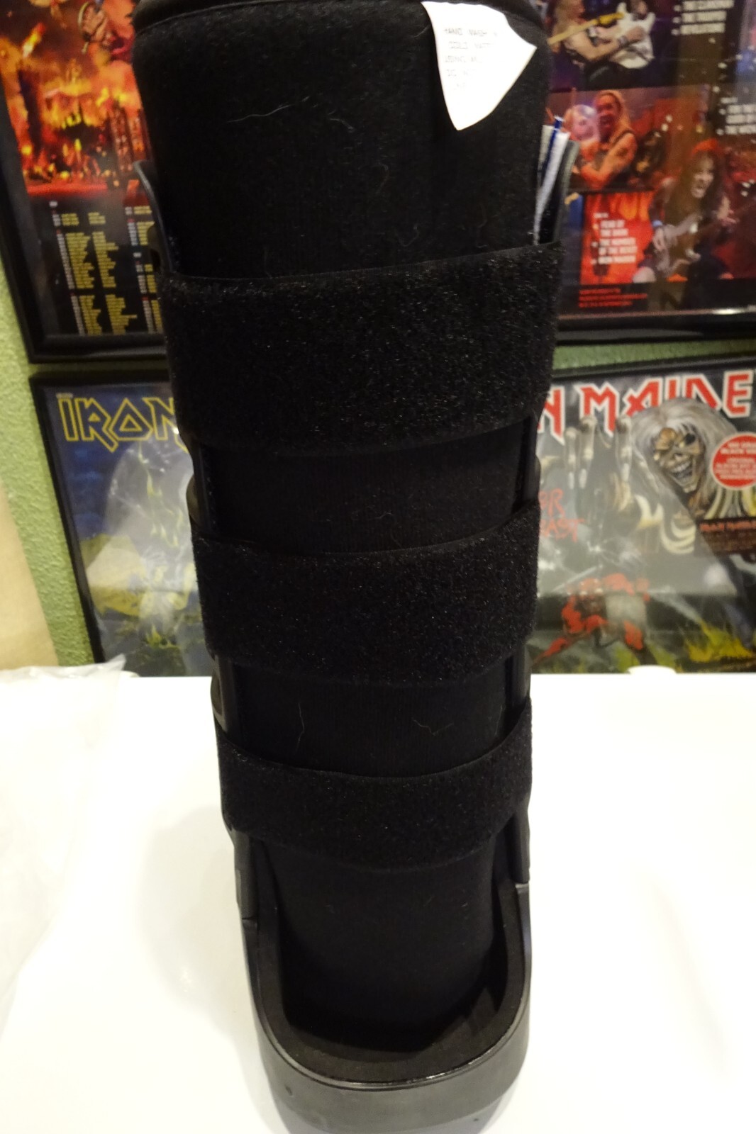 Henry Schein Black Walker Pneumatic Tall Large 570-1010 NEW