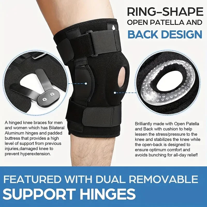 Neenca professional hinged knee brace and patella protector M/ L/XL/XXL you pick