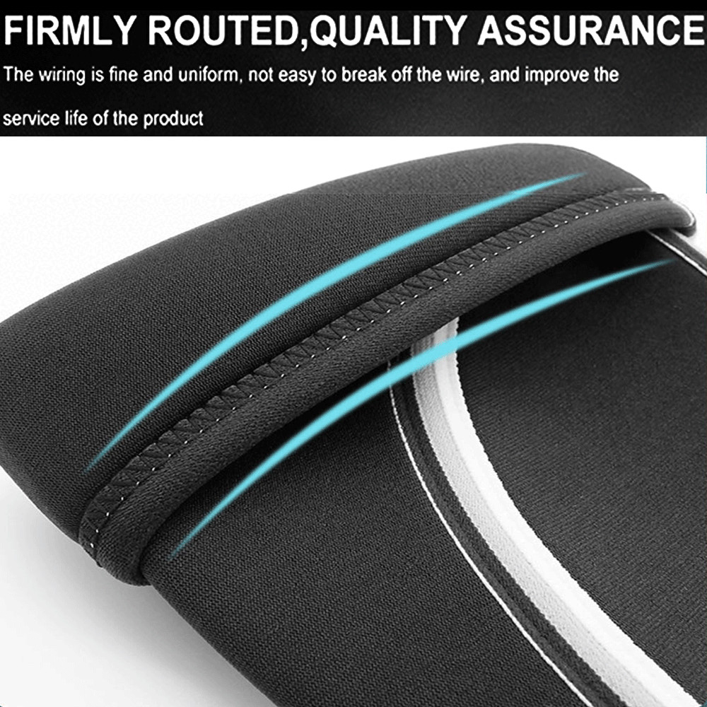2 Knee Support Compression Sleeve Brace Sport Joint Pain Relief Weight lifting