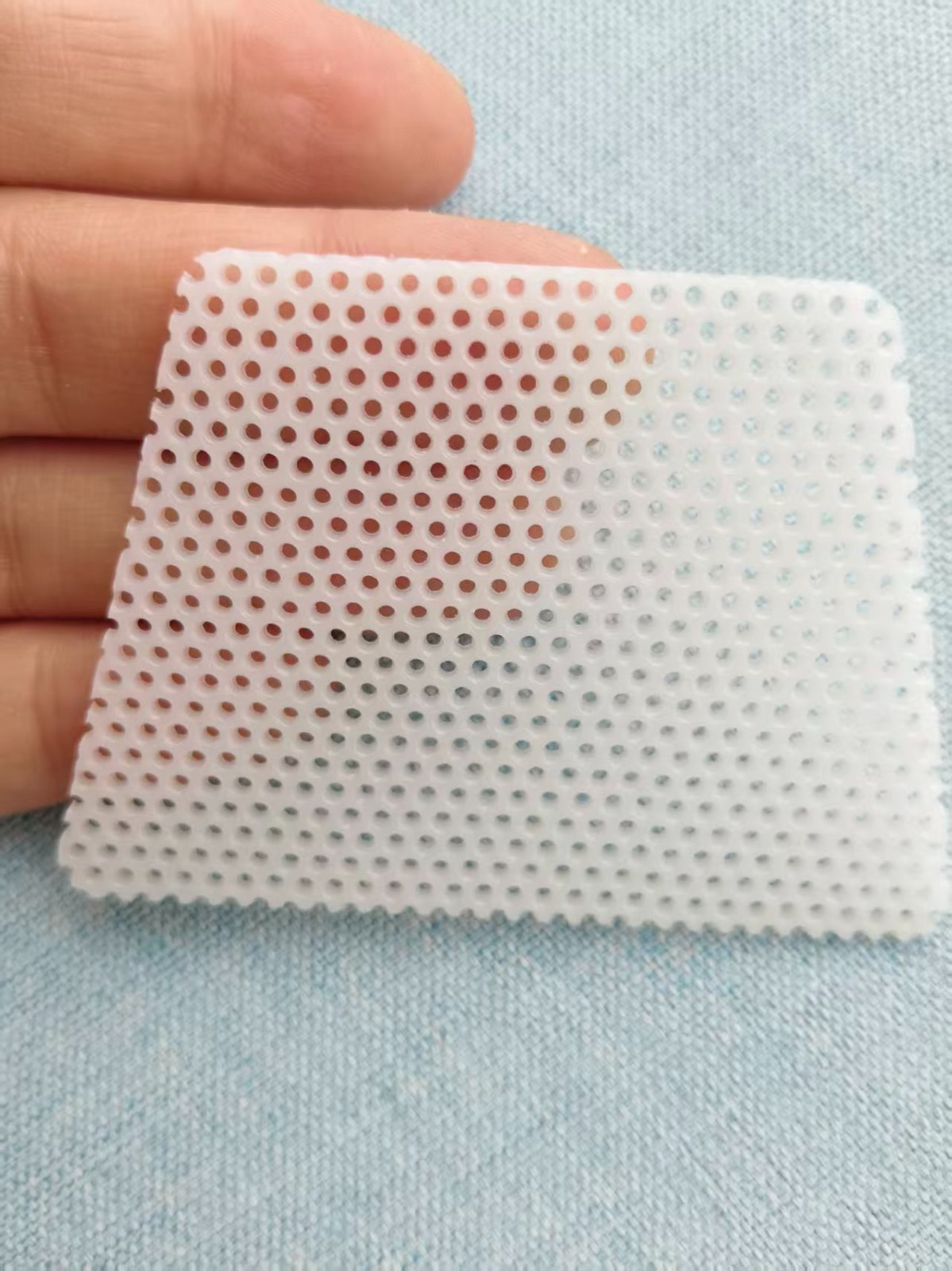 External Thermoplastic Nasal Splint with/without Sticker Tropezoid White 10pcs