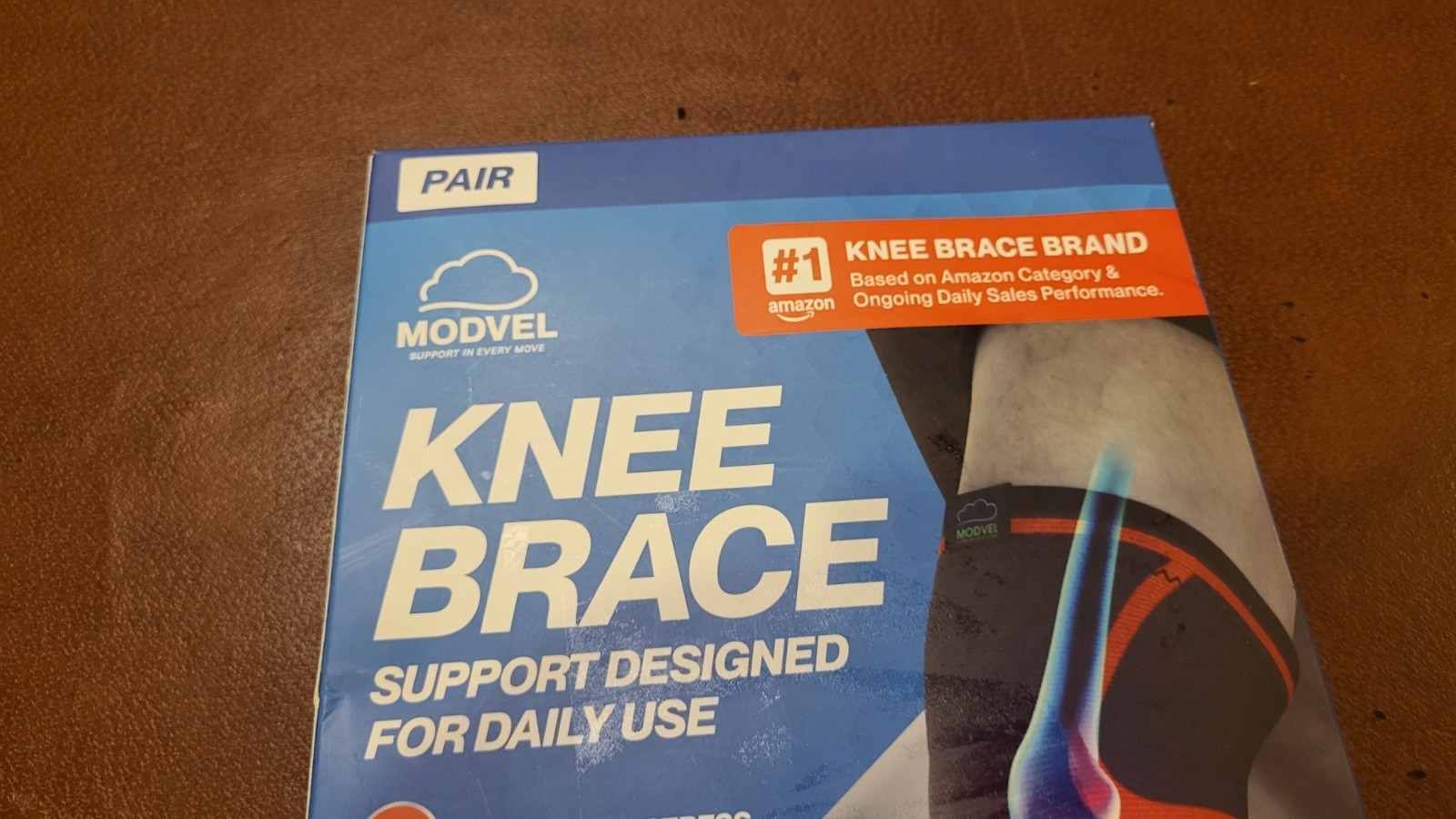 Modvel 2 Pack Knee Brace Size Large – Meniscus Tear Arthritis ACL – SEALED NEW
