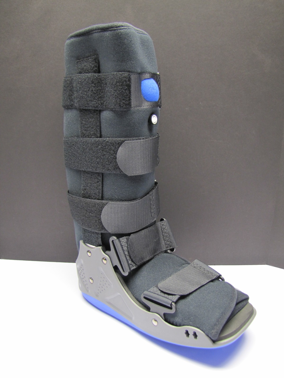 Bauerfeind OrthoPrax Pneumatic Air CAM Walker Boot L or R Tall X-Large Blue