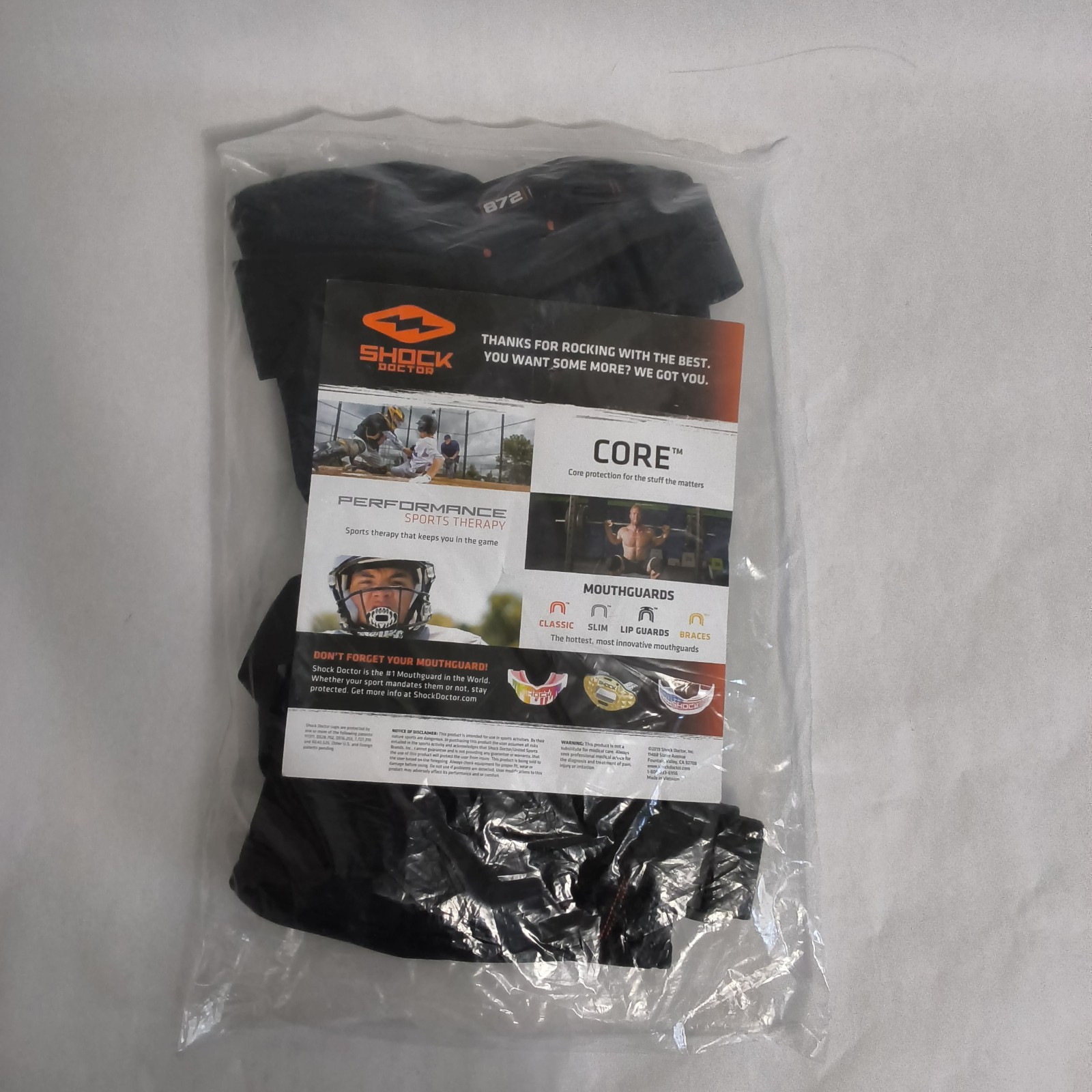 Shock Doctor 872 Knee Brace – XXL – Dual Hinged – Level 3 Maximum Support – New