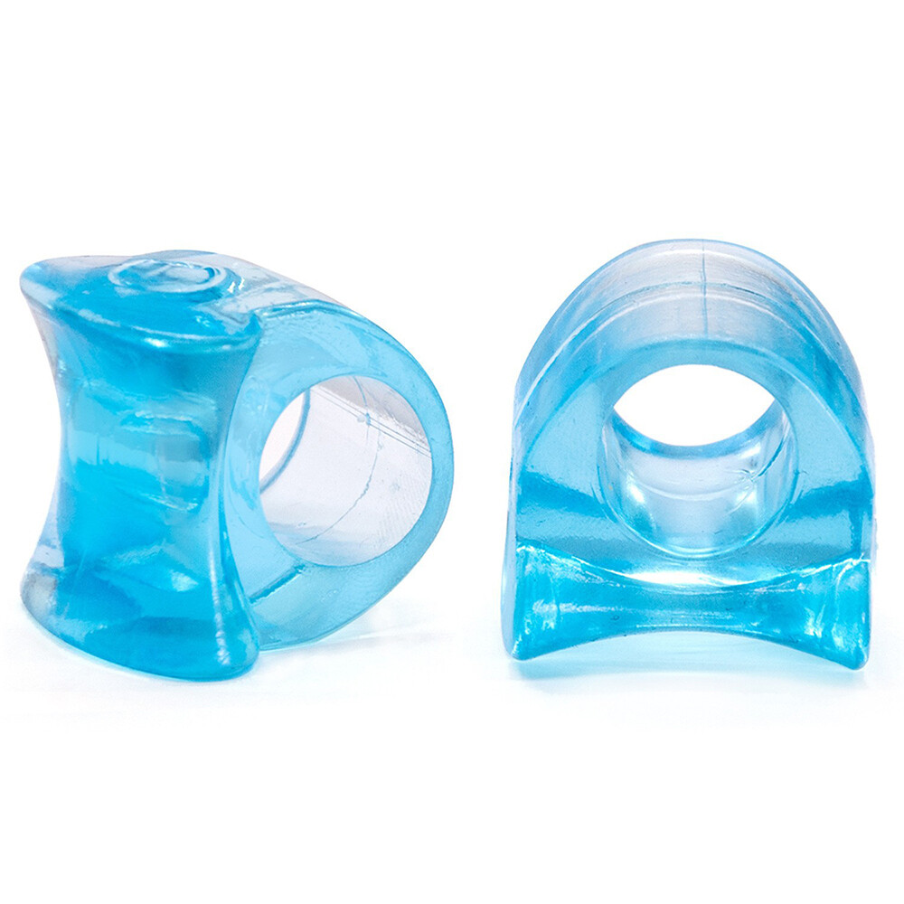1 Pair Silicone Gel Bunion Toe Corrector Orthotics Straightener Separator Pain ~
