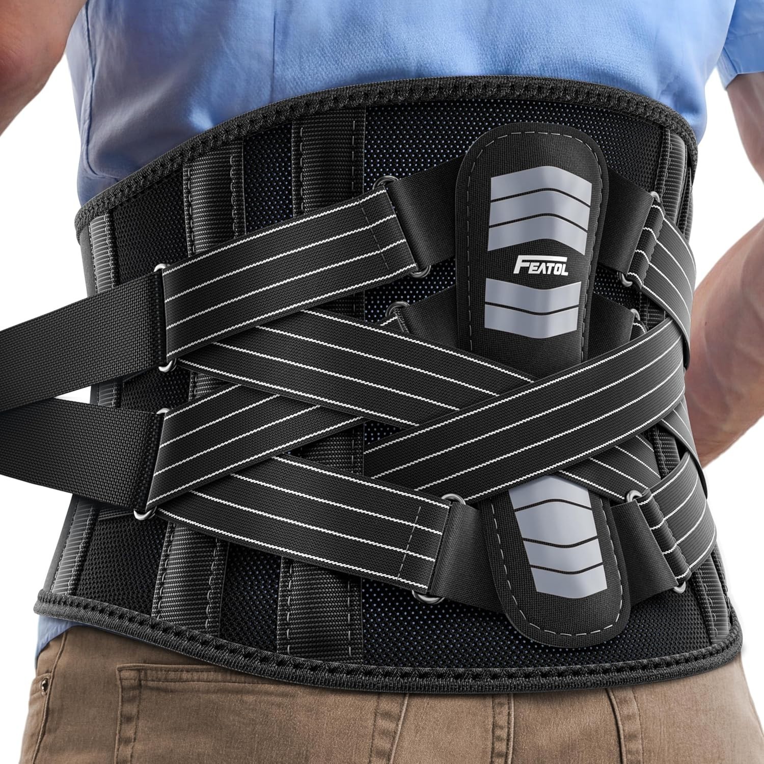 Versatile Lower Back Brace with Snug Fit – Perfect for Work or Active Lifestyle