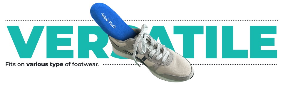 Marshmallow Shock-Absorbing Insoles – Ultra-Firm, 3D Arch Support, Soft and